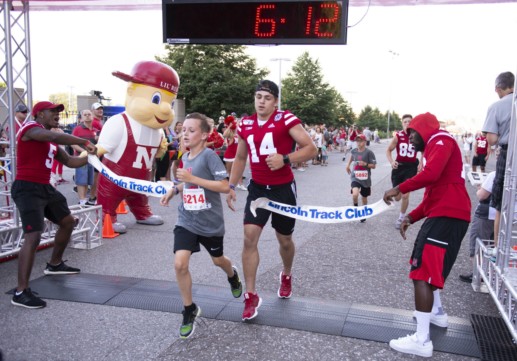 Nebraska Football Road Race, 7.14